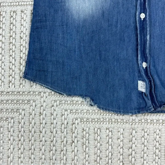 Frank & Eileen Famous Denim Shirt Size L - Picture 15 of 17